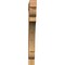 Ekena Millwork Olympic Block Rough Sawn Bracket, Western Red Cedar, 4"W x 36"D x 40"H BKT04X36X40OLY05RWR - alternate 3